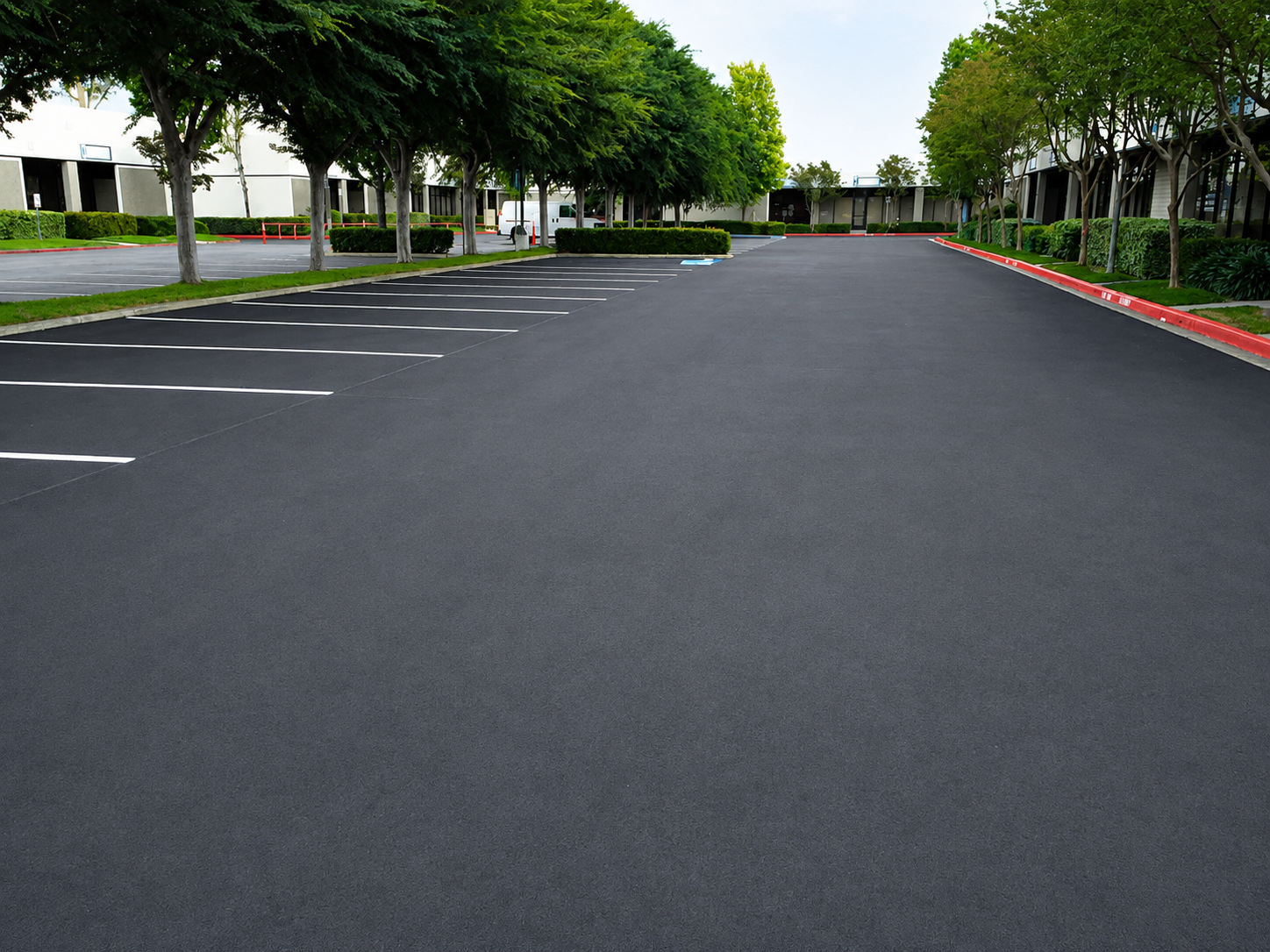 Available parking spaces
