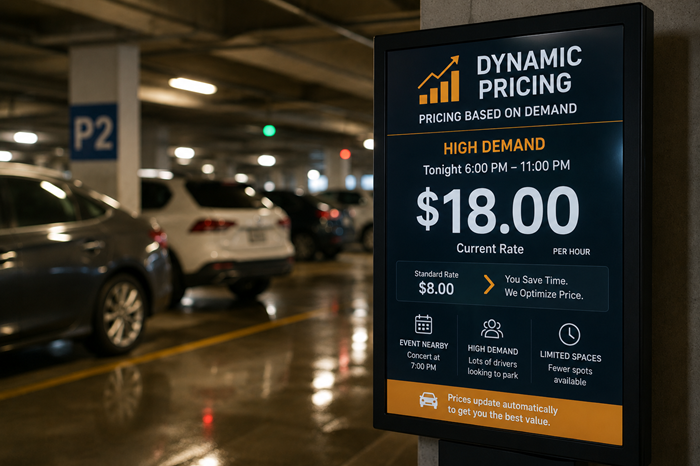 Dynamic parking pricing