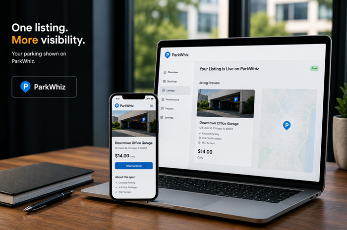 Parking visibility across multiple platforms